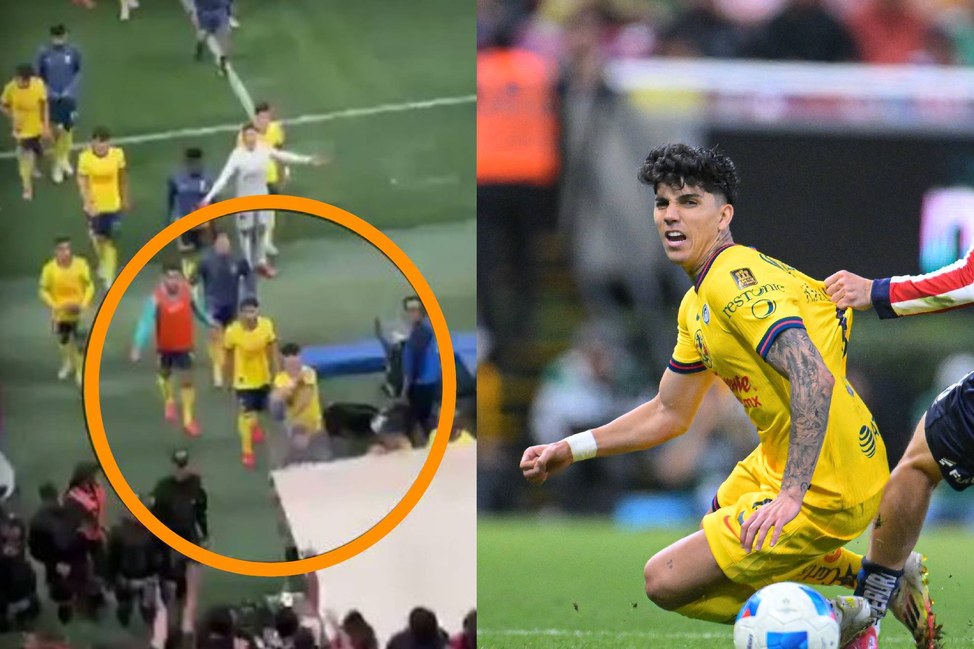 Liga MX 2025: Kevin Álvarez es agredido por afición en Chivas - América y  André Jardine sale en su defensa | MARCA México