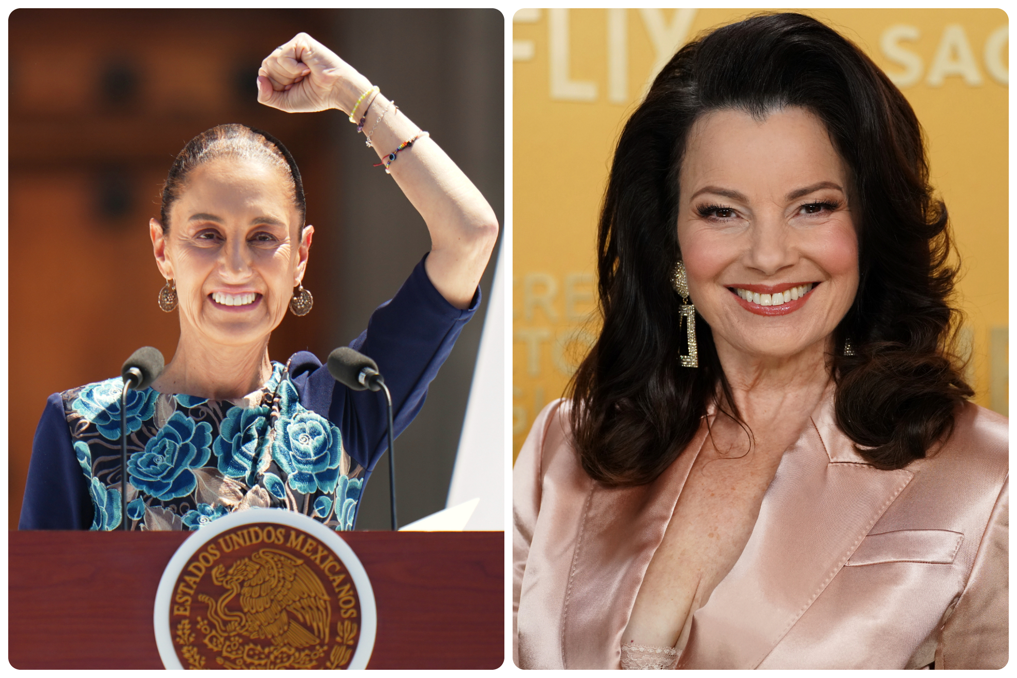 Claudia Sheinbaum aumenta su lista de admiradores celebrities: 'La Niñera'  Fran Drescher quiere conocerla | MARCA México, image size:1980x1320