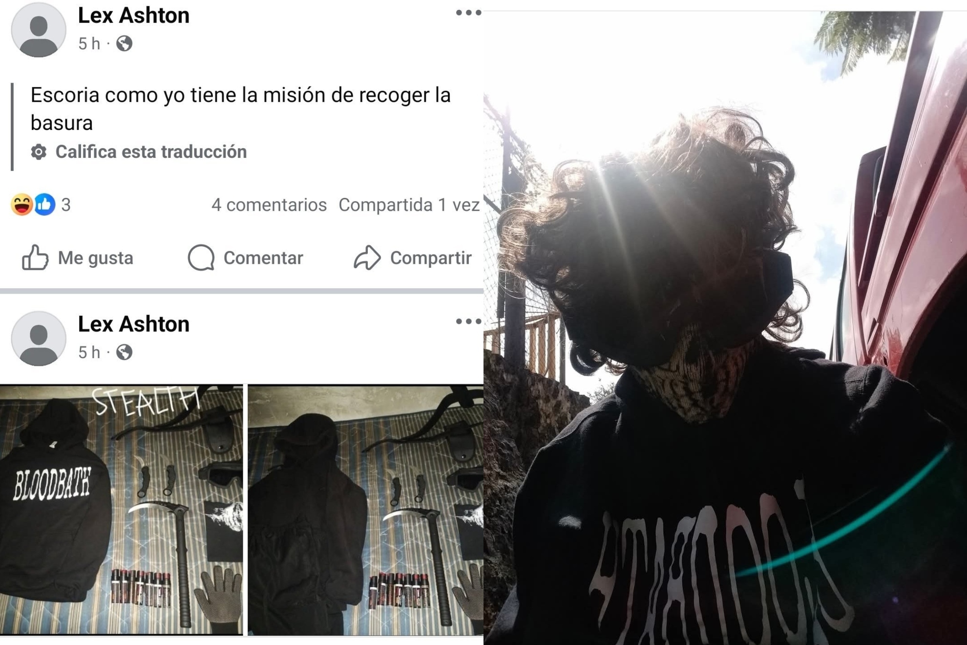 Qui&eacute;n es Lex Ashton: Tras agresi&oacute;n y asesinato en CCH Sur CDMX se intenta  suicidar... y falla | MARCA M&eacute;xico
