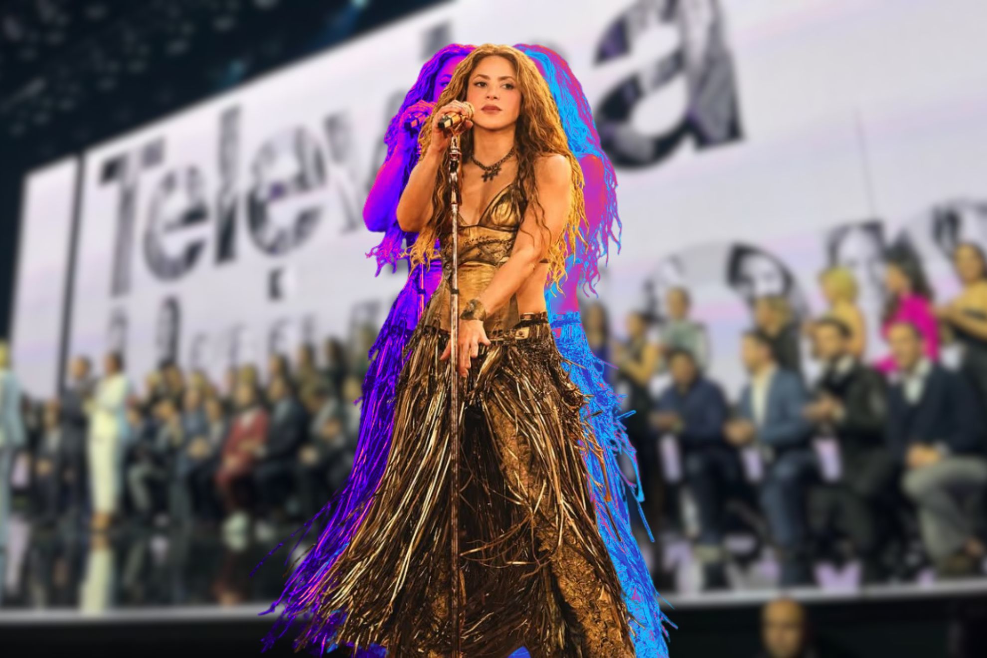 Shakira llega al Museo del Grammy con elegancia y sin escándalos - Los  Angeles Times, image size:1980x1320