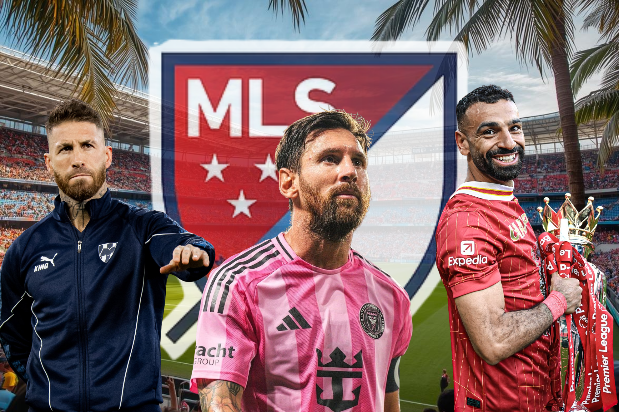 En MLS hablan de Sergio Ramos y Mohamed Salah: "Deberían ...