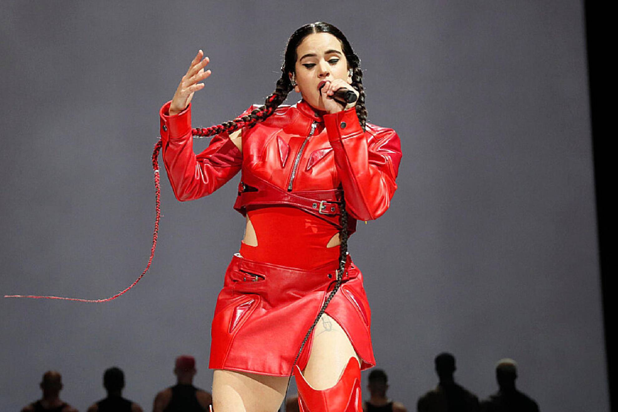 Messi gives Rosalia a standing ovation