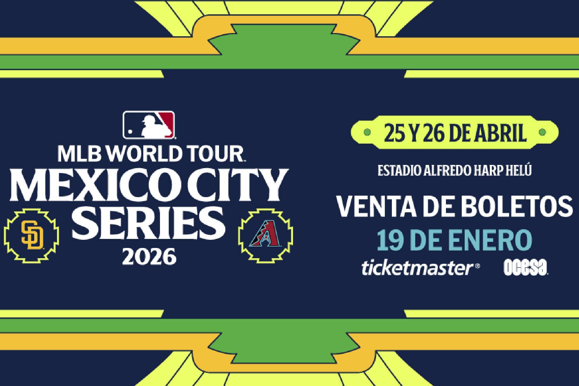 MLB México 2026: Precios de boletos de Padres vs D-Backs en CDMX y cuándo es la preventa | MARCA México