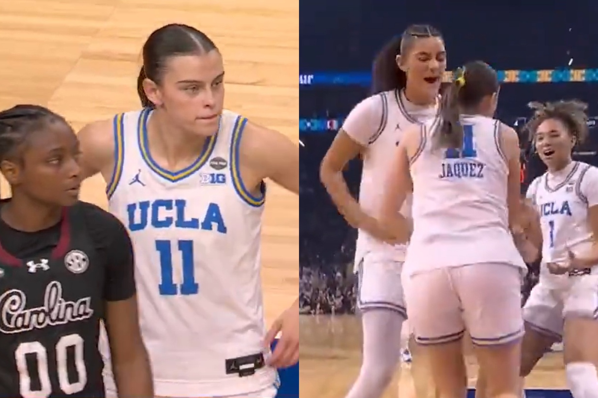 Mexicana Gabriela Jáquez es campeona de NCAA hace historia en el UCLA - South Carolina