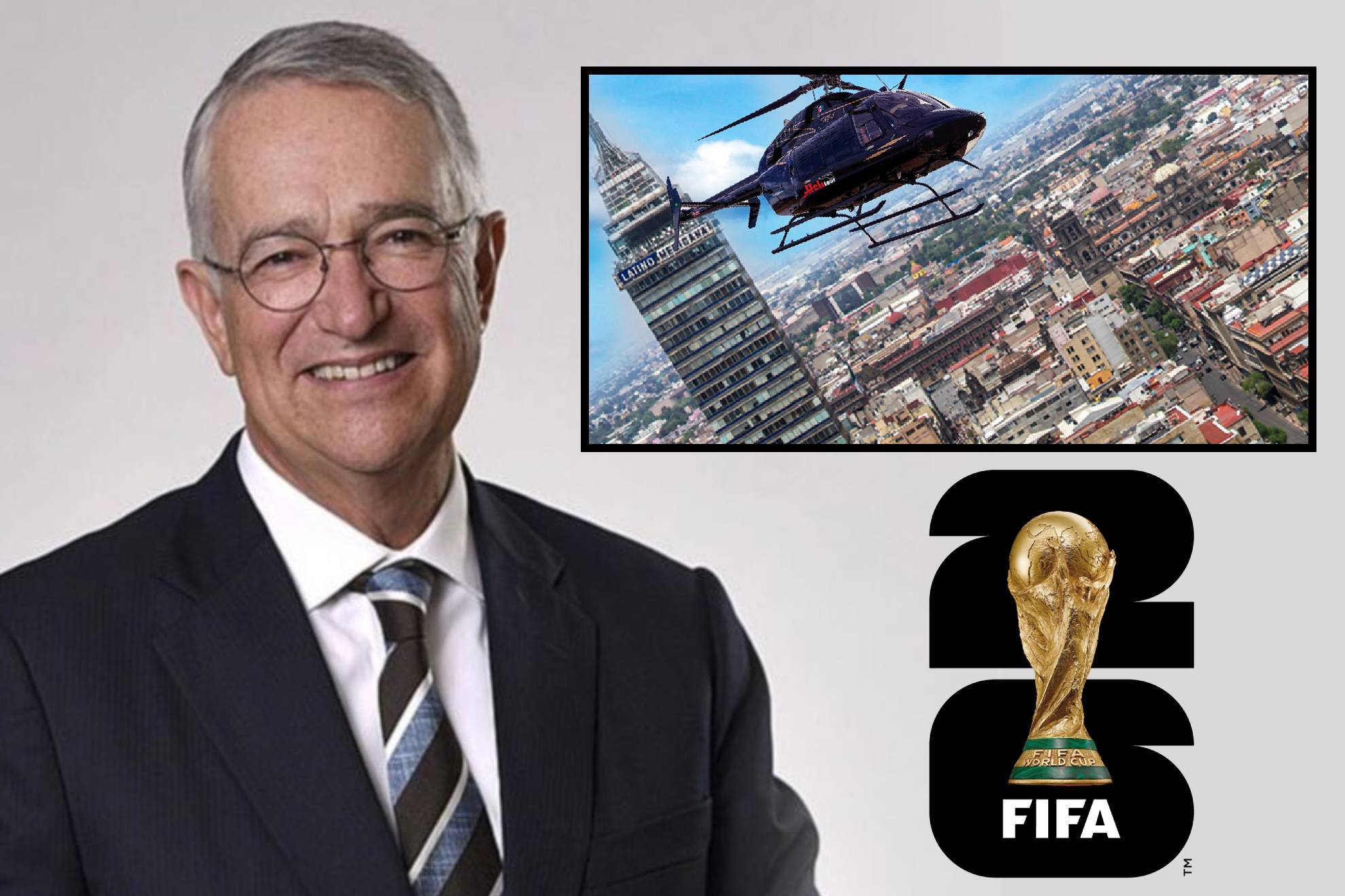 Ricardo Salinas Pliego 'recomienda' usar helicóptero para llegar a juegos de México en el Mundial 2026 | MARCA México